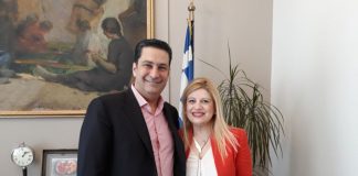 Με την υποψήφια ευρωβουλευτή Τόνια Αράχωβα συναντήθηκε ο Γ. Παπαναστασίου