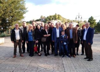 Περιοδεία Σταύρου Καμμένου σε Νεάπολη, Τριαντέικα και Σπολάιτα