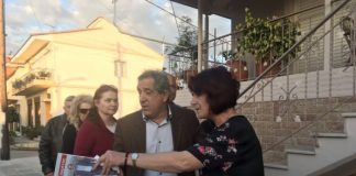 Περιοδεία του Σταύρου Καμμένου στο Καινούργιο