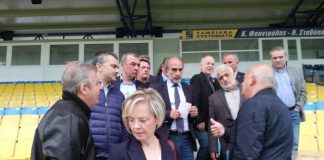 Η Σταρακά “έσυρε” τον Κατσιφάρα στις εξέδρες του Παναιτωλικού