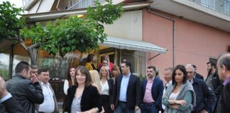 Σε Τριαντέικα , Ελαιόφυτο, Μεγάλη Χώρα και Λεπενού ο Γιώργος Παπαναστασίου