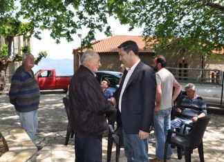 Στις Δημοτικές Ενότητες Αρακύνθου & Μακρυνείας ο Γιώργος Παπαναστασίου