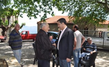 Στις Δημοτικές Ενότητες Αρακύνθου & Μακρυνείας ο Γιώργος Παπαναστασίου