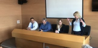 Επίσκεψη της Χριστίνας Σταρακά στο Νοσοκομείο Αγρινίου