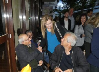 Η Χρ. Σταρακά στη Ντούτσαγα: «Αφουγκραζόμαστε την ψυχή της πόλης, τις γειτονιές της»