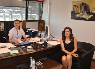 Το ΚΤΕΛ Αιτωλοακαρνανίας επισκέφθηκε η υποψήφια βουλευτής της ΝΔ Γεωργία Μπόκα