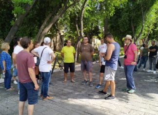 ΔΙΕΚ Μεσολογγίου: Βιωματική δραστηριότητα των σπουδαστών στον Κήπο των Ηρώων