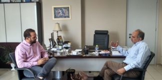 Συνάντηση Φαρμάκη – Κατσιφάρα στην Περιφέρεια Δυτικής Ελλάδας