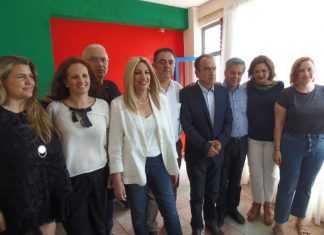 Μίνι περιοδεία στο Αγρίνιο η Φώφη Γεννηματά