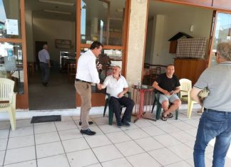 Περιοδεία στη Βόνιτσα και το Κέντρο Υγείας για το Δημήτρη Κωνσταντόπουλο