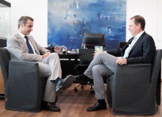 Συνάντηση Μητσοτάκη – Λιβανού με αγροτικό τομέα και επιχειρηματικότητα στην ατζέντα