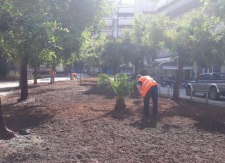 Εργασίες αισθητικής αναβάθμισης στο Αγρίνιο