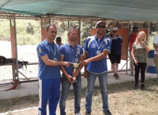 Χρυσό μετάλλιο για αθλητή του Σκοπευτικού Ομίλου Αιτωλοακαρνανίας