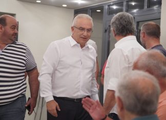 Σάκης Τορουνίδης στο κατάμεστο Παπαστράτειο: «Ποτέ δεν θα συμβιβαστώ με την ιδέα ότι δεν μπορούμε να αλλάξουμε τον τόπο μας!