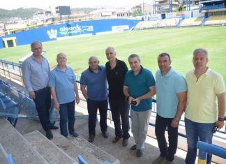 Συνάντηση του Γιώργου Βαρεμένου με το Διοικητικό Συμβούλιο της ΠΑΕ Παναιτωλικός