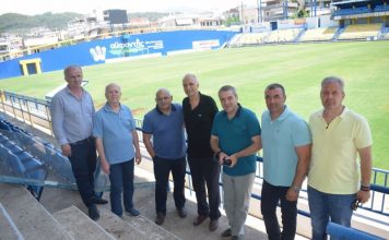 Συνάντηση του Γιώργου Βαρεμένου με το Διοικητικό Συμβούλιο της ΠΑΕ Παναιτωλικός