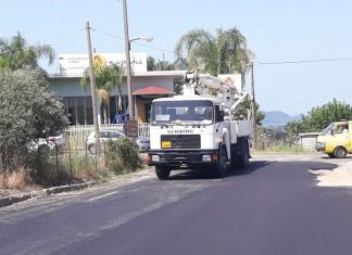 Ασφαλτοστρώσεις στο Γιαννούζι Αγρινίου