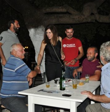 Σε Αστακό, Μύτικα, Πάλαιρο και Βόνιτσα η Γεωργία Μπόκα