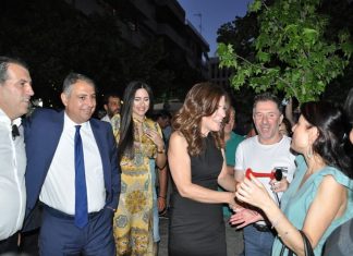 Η Γεωργία Μπόκα στο κατάμεστο Παπαστράτειο: Θα γυρίσουμε σελίδα με Πρωθυπουργό τον Κυριάκο Μητσοτάκη