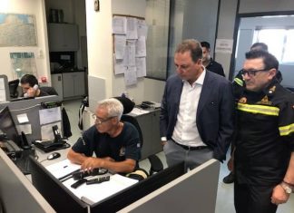 Επίσκεψη Σπήλιου Λιβανού στο Περιφερειακό Επιχειρησιακό Κέντρο Δυτικής Ελλάδας της Πυροσβεστικής