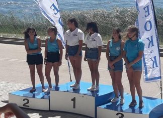 Πρωταθλήτριες Ελλάδος στο διπλό καγιάκ οι κορασίδες του Ναυτικού Ομίλου Μεσολογγίου