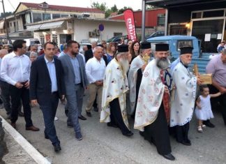 Στους Αγίους Αποστόλου Αγγελοκάστρου ο Θ. Παπαθανάσης