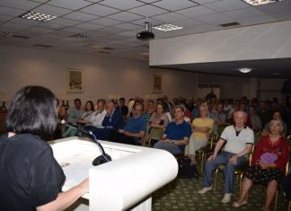 Ομιλία Τριανταφύλλου στο Μεσολόγγι