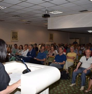 Ομιλία Τριανταφύλλου στο Μεσολόγγι