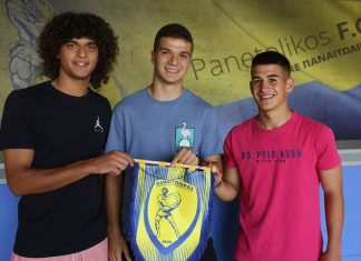 Παναιτωλικός: Επαγγελματικό συμβόλαιο για τρεις από την Κ19