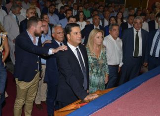 Ορκίστηκε ο Γ. Παπαναστασίου και το νέο Δημοτικό Συμβούλιο Αγρινίου