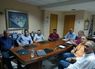 Με την Ομοσπονδία συναντήθηκε ο Δήμαρχος Ναυπακτίας B. Γκίζας