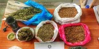 Συνελήφθησαν στο Μεσολόγγι διακινητές ναρκωτικών με δύο κιλά χασίς