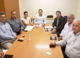 Με το Σύλλογο Χοιροτρόφων Αιτωλοακαρνανίας συναντήθηκε ο Αντιπεριφερειάρχης Αγροτικής Ανάπτυξης