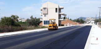 Προχωρά το πρώτο έργο του προγράμματος ΒΑΑ – Ασφαλτόστρωση της οδού Κλεισθένους