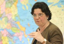 Oμιλία της Μαρίας Ευθυμίου στο 6ο ΓΕΛ Αγρινίου