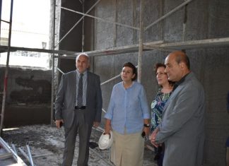 Στα έργα του Αρχαιολογικού Μουσείου στο Μεσολόγγι η Μενδώνη