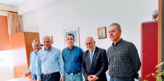 Συναντήσεις εργασίας του Π. Σακελλαρόπουλου στην Αιτωλοκαρνανία