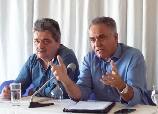 Συζήτηση με παραγωγούς στο Αγρίνιο είχε ο Πάνος Σκουρλέτης