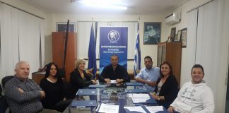 Συνάντηση της Αντιδημάρχου Καθαριότητας με τον Εμπορικό Σύλλογο Μεσολογγίου