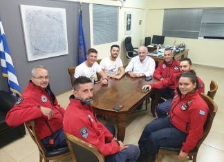 Συνάντηση του Δημάρχου Μεσολογγίου με μέλη εθελοντικών οργανώσεων