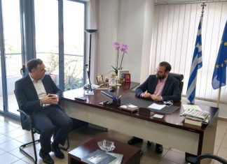 Θέατρο Στράτου και Καπναποθήκες Παπαπέτρου στη συνάντηση Φαρμάκη με τον Γ.Γ. του Υπ. Πολιτισμού