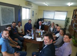 Συνάντηση του Δημάρχου Κώστα Λύρου με τους Κτηνιάτρους του Δήμου