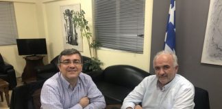 Συνάντηση του Δημάρχου Μεσολογγίου με τον Γενικό Γραμματέα Διαχείρισης Αποβλήτων