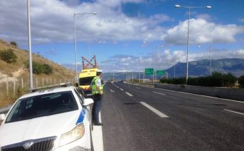 Ιόνια Οδός: Έτρεχε με 218 χλμ – Τον είδαν στη Φιλιππιάδα και τον έπιασαν στο Μεσολόγγι