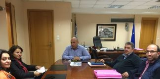 Συνάντηση με Γεωλόγους του ΙΓΜΕ για τα έργα σε Περίστα και Κλεπά