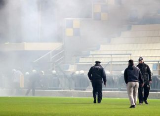 H έκθεση της αστυνομίας για τα επεισόδια στο Παναιτωλικός-Ολυμπιακός