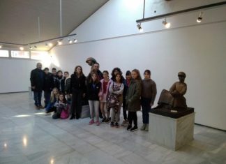 Επίσκεψη του Καλλιτεχνικού Γυμνασίου Μεσολογγίου στη Γλυπτοθήκη Καπράλου και στη Δημοτική Πινακοθήκη