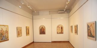 Εγκαινιάστηκε στη Δημοτική Πινακοθήκη Αγρινίου η έκθεση του αγιογράφου Γιώργου Κόρδη