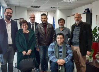 Στον Περιφερειάρχη το Δ.Σ. της Περιφερειακής Ομοσπονδίας Ατόμων με Αναπηρία Δυτικής Ελλάδας