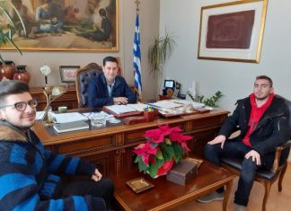 Συνάντηση Παπαναστασίου με φοιτητές του ΔΠΠΝΤ